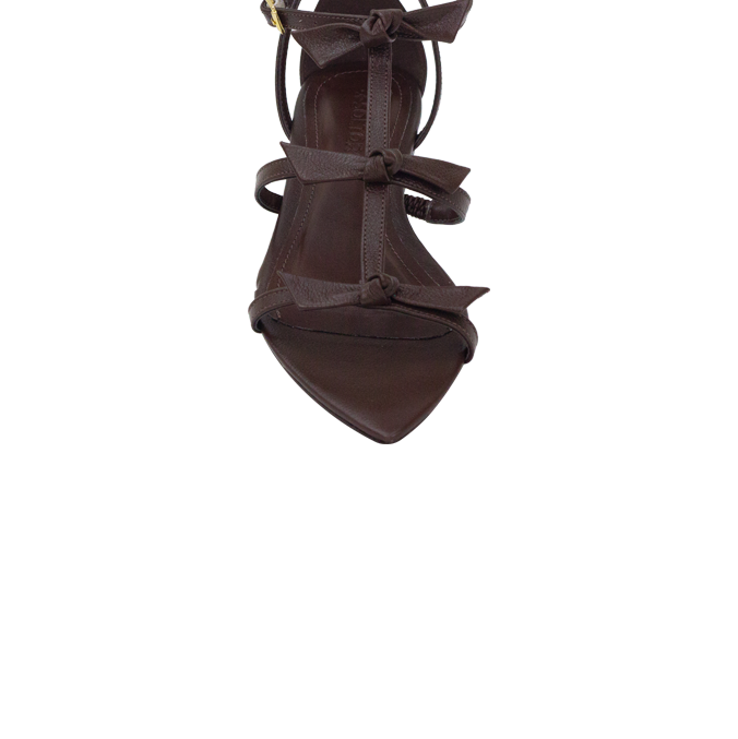 Rasteira Ivy Flat Marrom