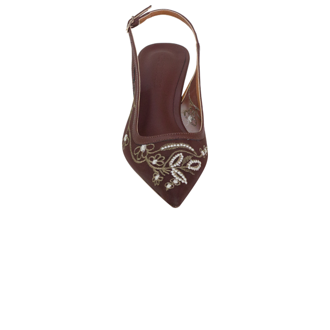 Scarpin Mila Marrom