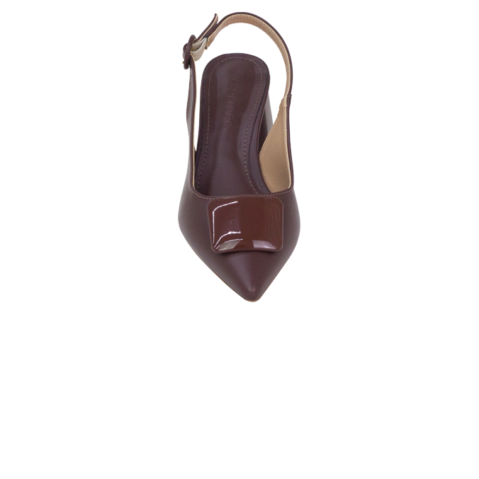 Scarpin Fatima New Marrom