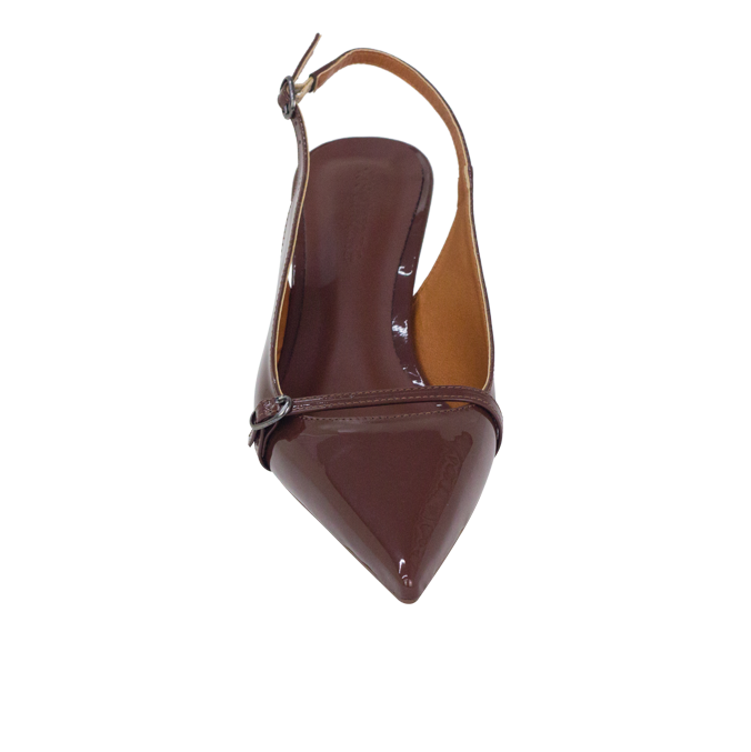 Scarpin Carol Marrom – Estilo refinado no salto 5 cm