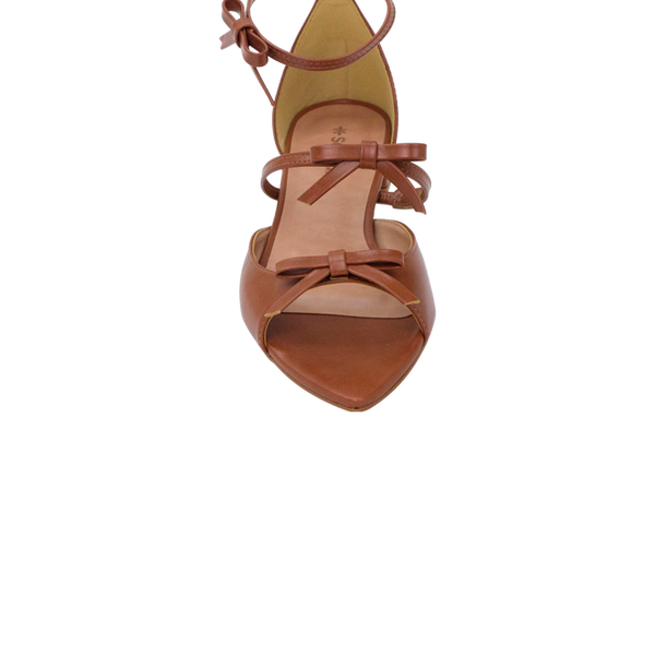 Rasteira Lili Flat Whisky