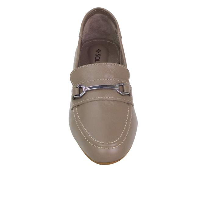 Mocassim Elaine Cinza