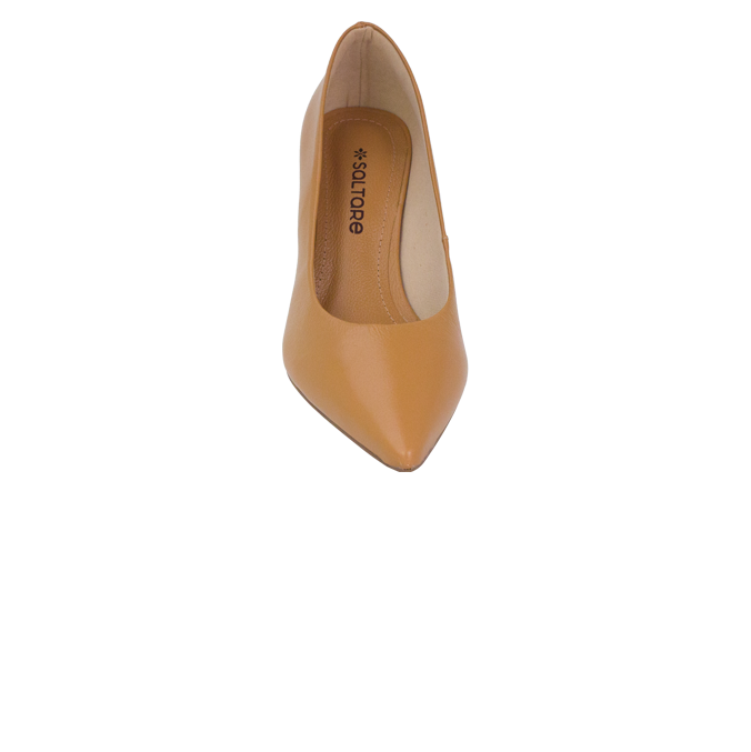 Scarpin April Caramelo