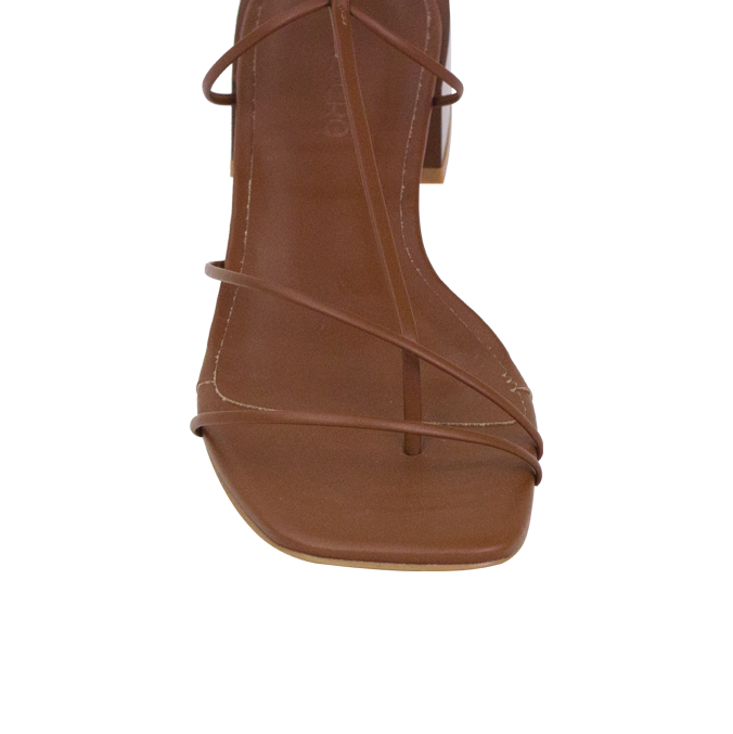 Sandálias Amber Low Marrom