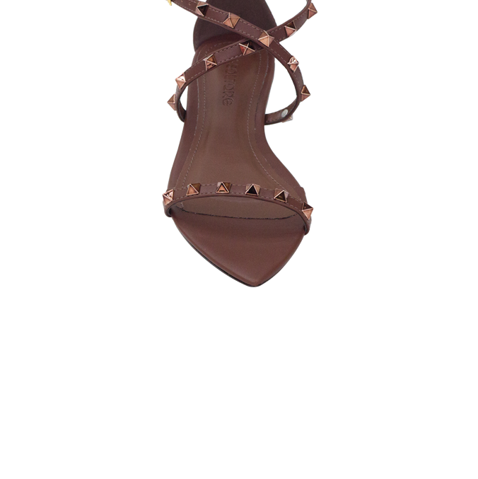 Rasteira Brenda Flat Marrom