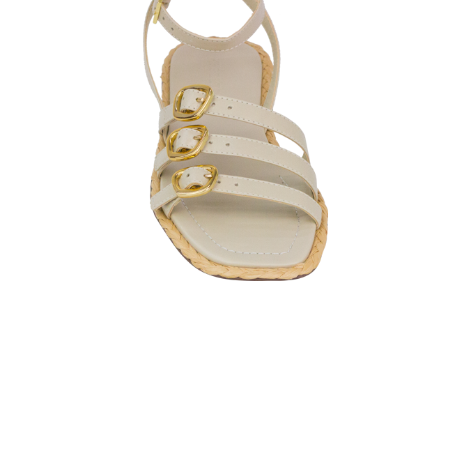 Rasteira Gaia Off White