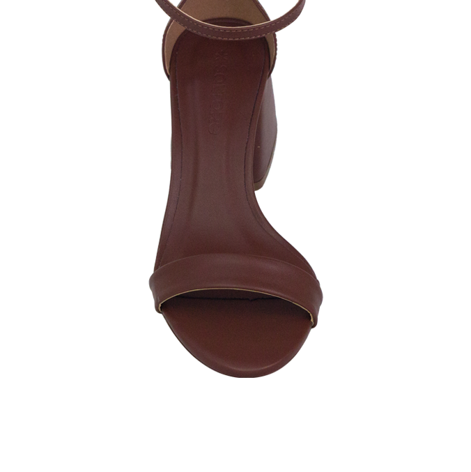 Sandálias Carly Low Marrom – Essencial para Looks Sofisticados