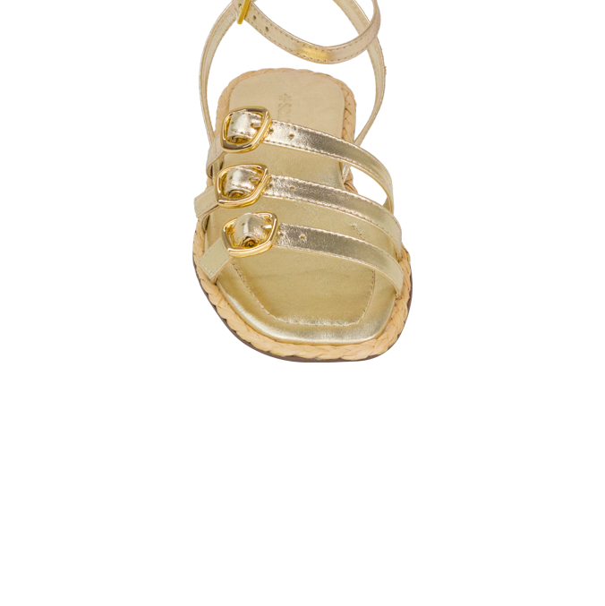 Rasteira Gaia Dourado