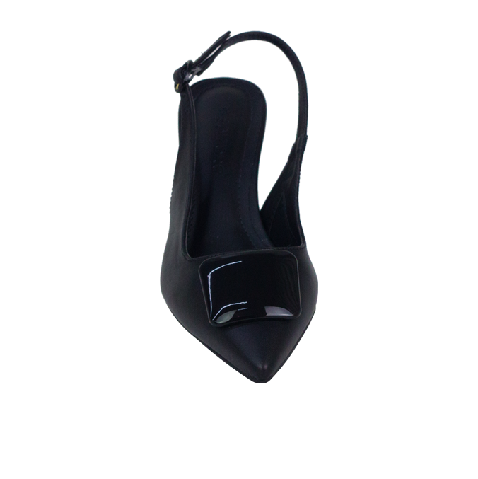 Scarpin Fatima High Preto