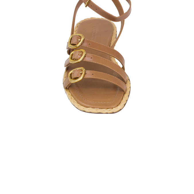 Rasteira Gaia Caramelo
