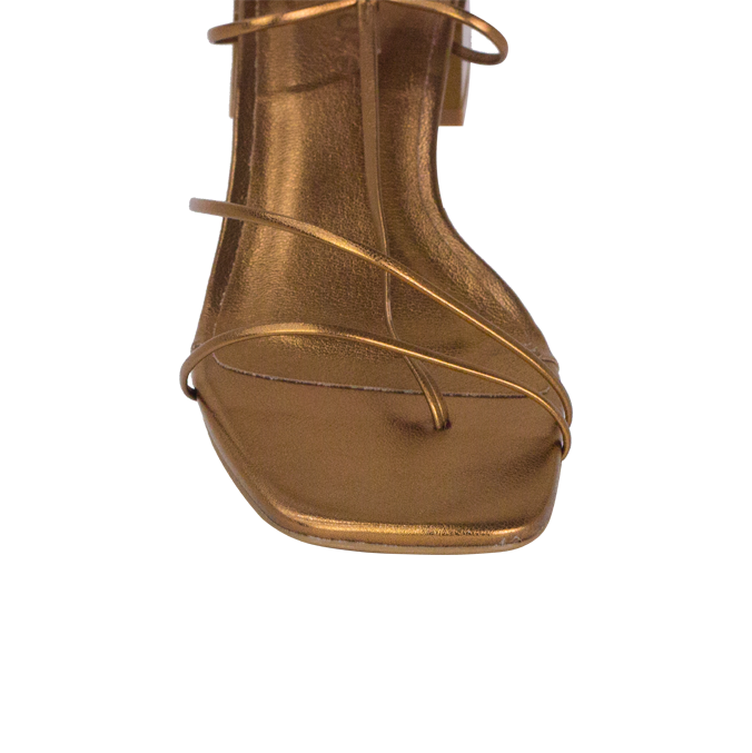 Sandálias Amber Low Bronze