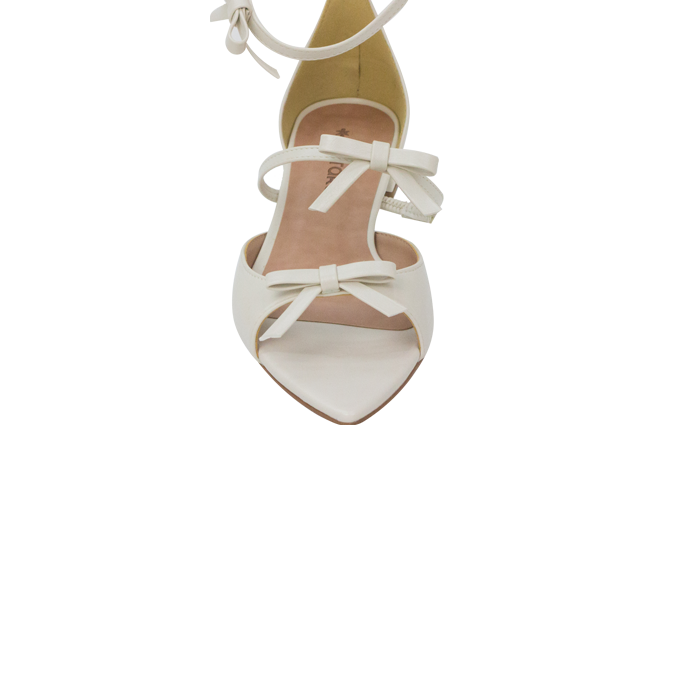 Rasteira Lili Flat Off White