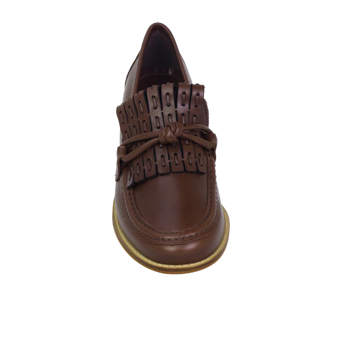 Mocassim Soho Marrom com Franja Artesanal