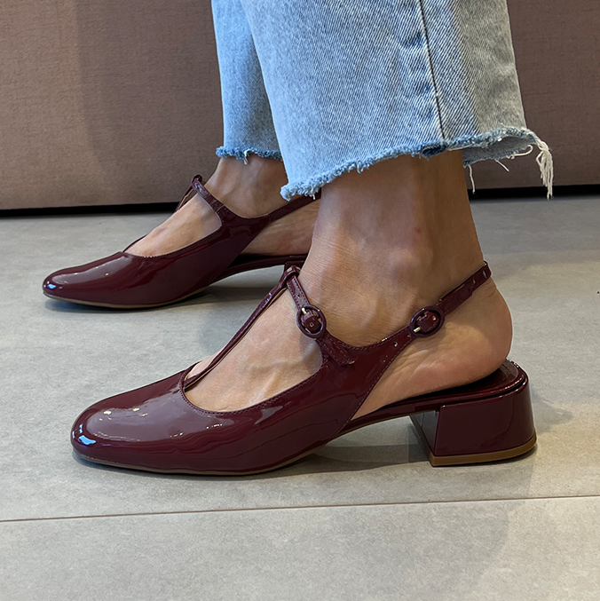 Scarpin Janet New Vinho