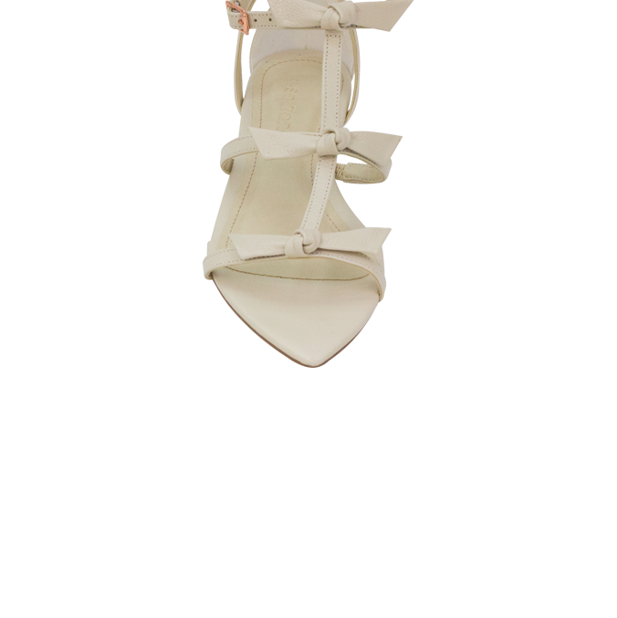 Rasteira Ivy Flat Off White