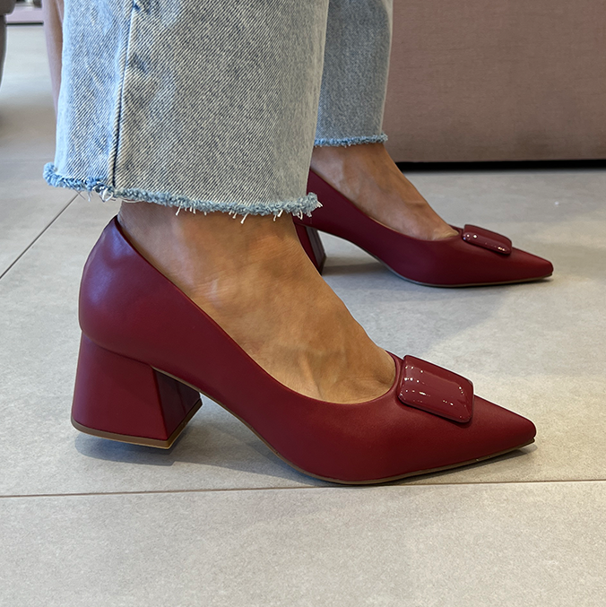 Scarpin Fatima Vinho