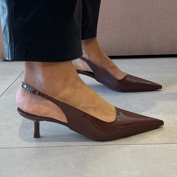 Scarpin Mirian Marrom