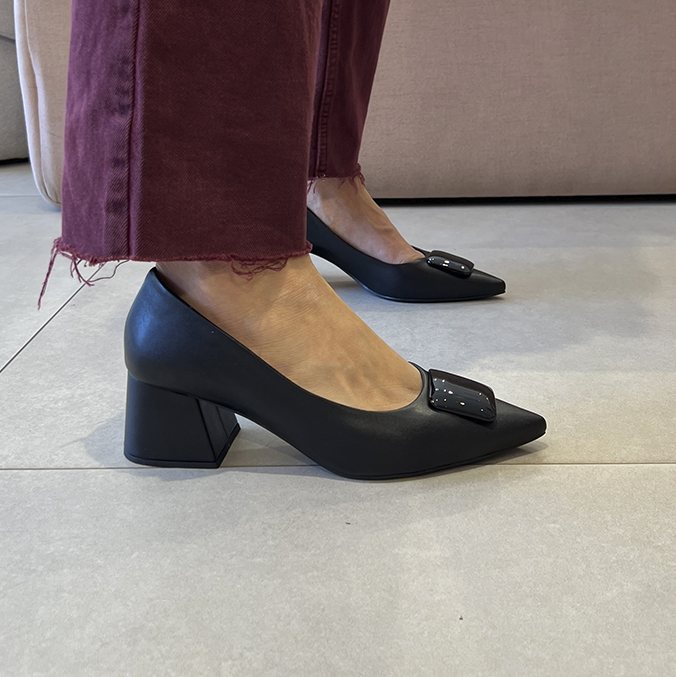 Scarpin Fatima Preto
