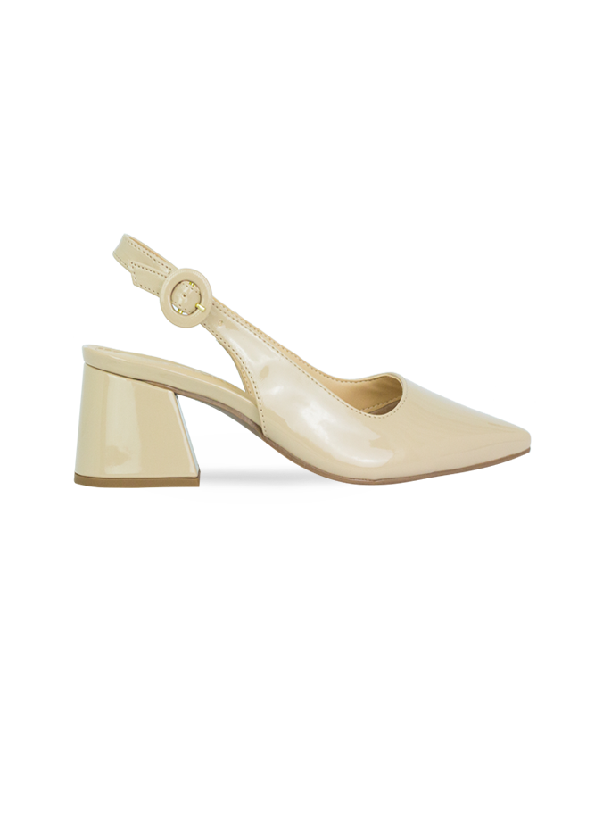 Scarpin Tamy Amendoa