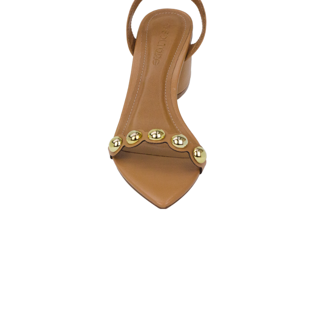Sandália Vienna Low Caramelo