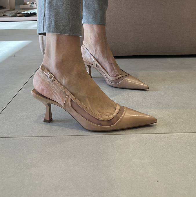 Scarpin Zoe Nude