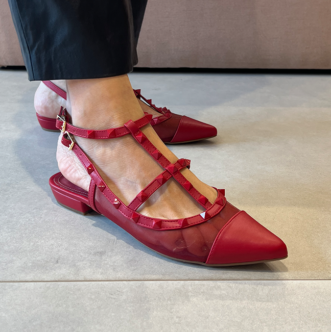 Sapatilhas Gabi Vermelho
