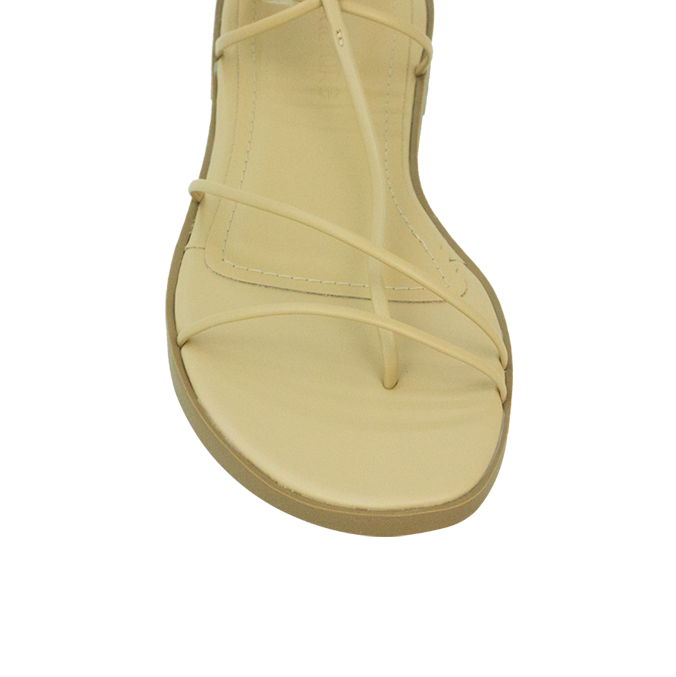 Rasteiras Amber Flat Amendoa