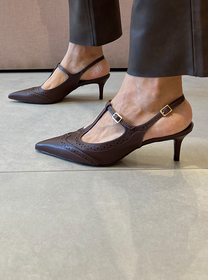 Scarpin Umara Marrom