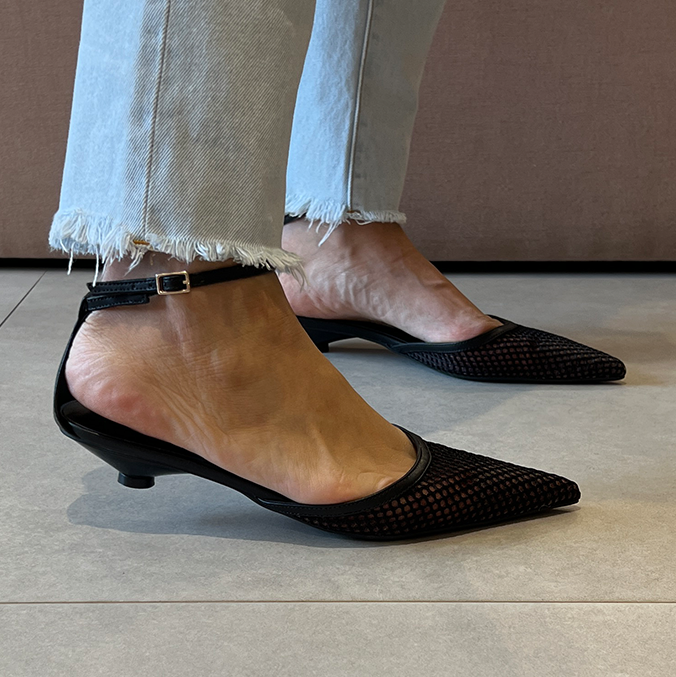 Scarpin Nina Preto/marrom
