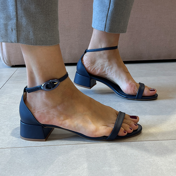 Sandálias Wilda Low Azul