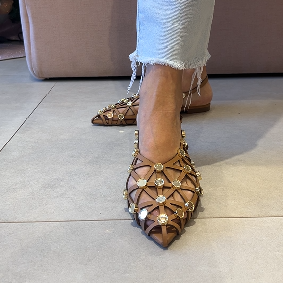Sapatilhas Nayara Caramelo