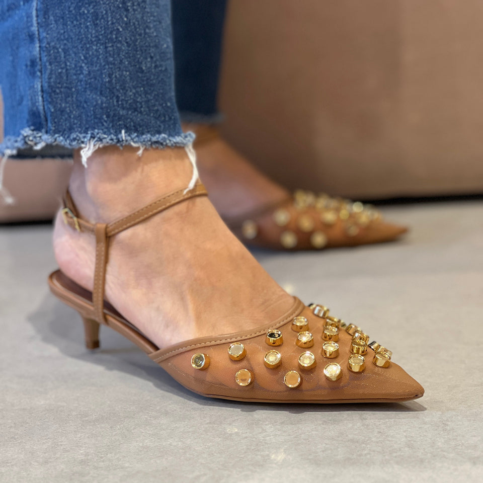 Scarpin Laisy Capuccino
