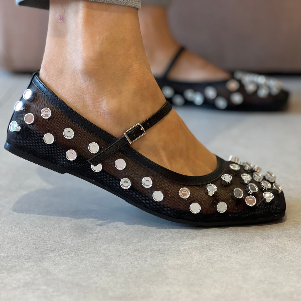 Sapatilhas Sally Preto