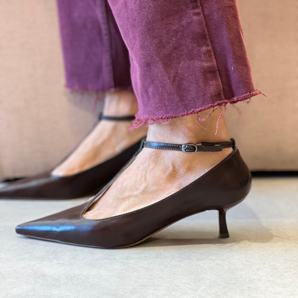 Scarpin Mia Marrom