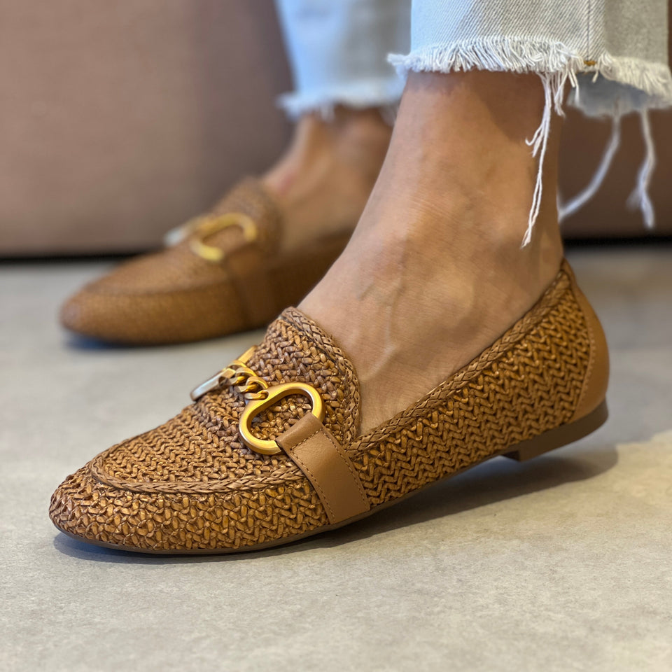 Mocassim Jussara Caramelo
