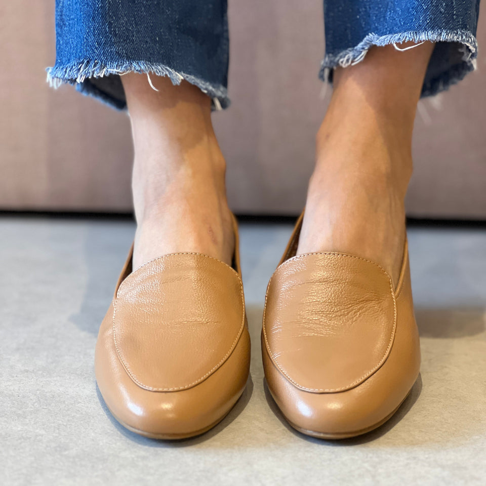 Mocassim Marcela Caramelo