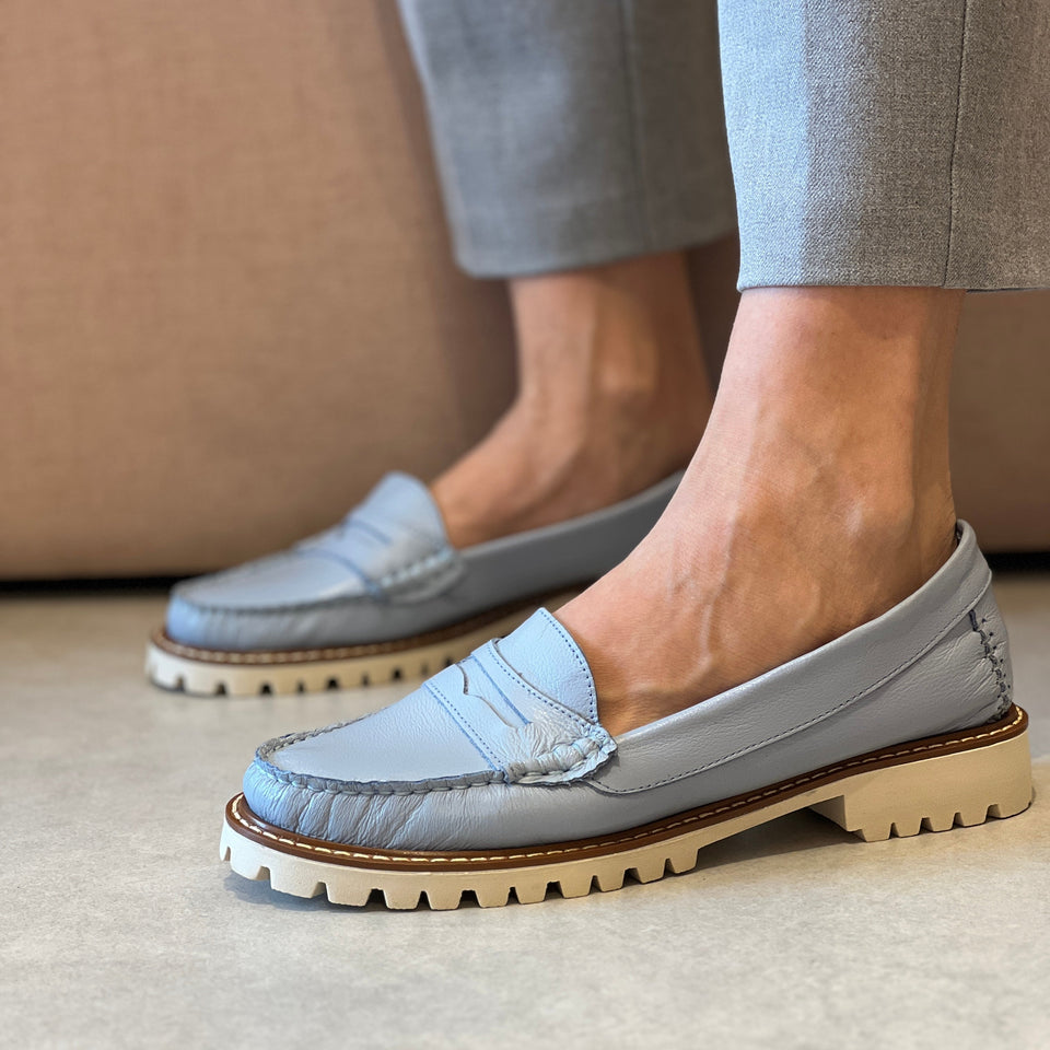Mocassim Selma Azul