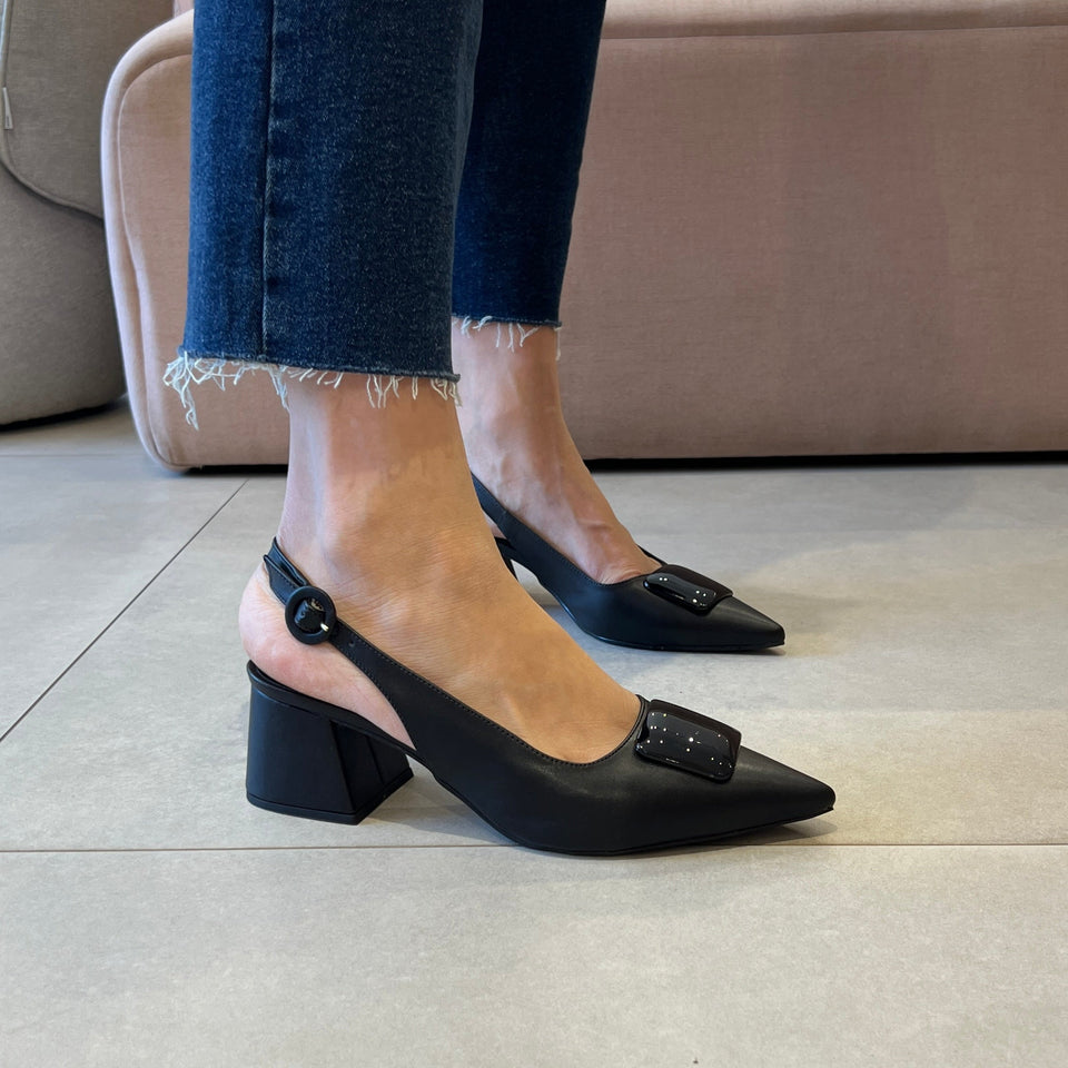 Scarpin Fatima New Preto