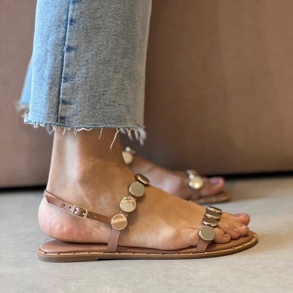 Rasteiras Zilda Tan