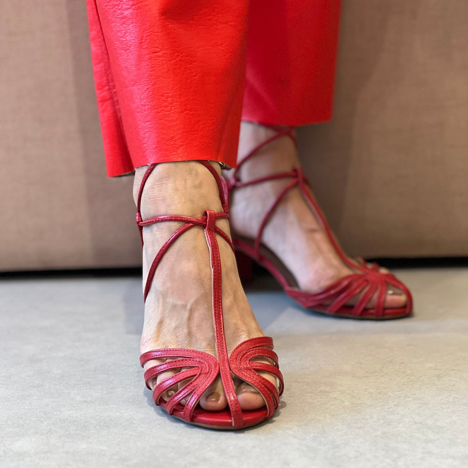 Sandália Kristine Vermelho