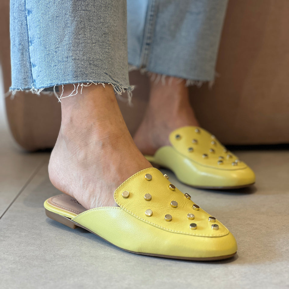Mocassim Mule Nadia Verde