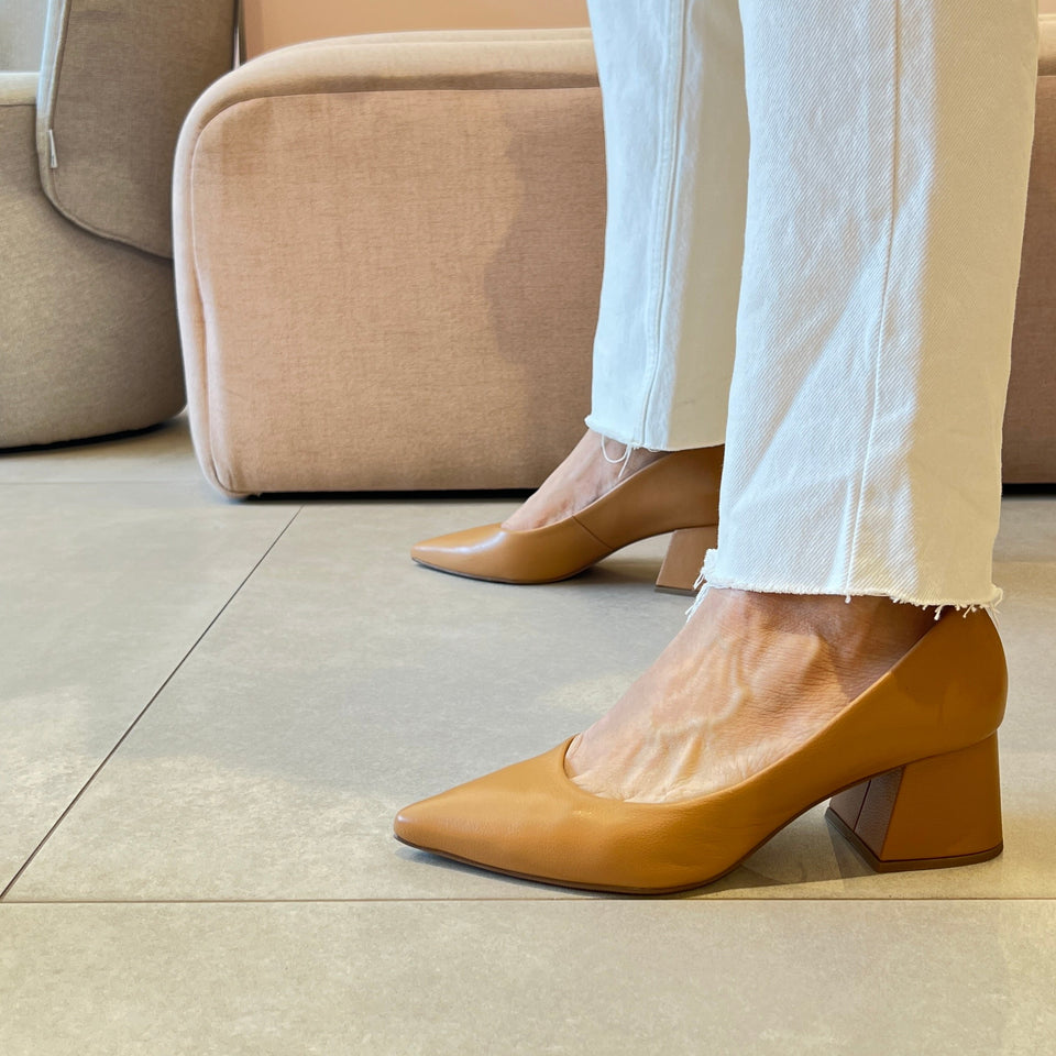 Scarpin Beth Caramelo