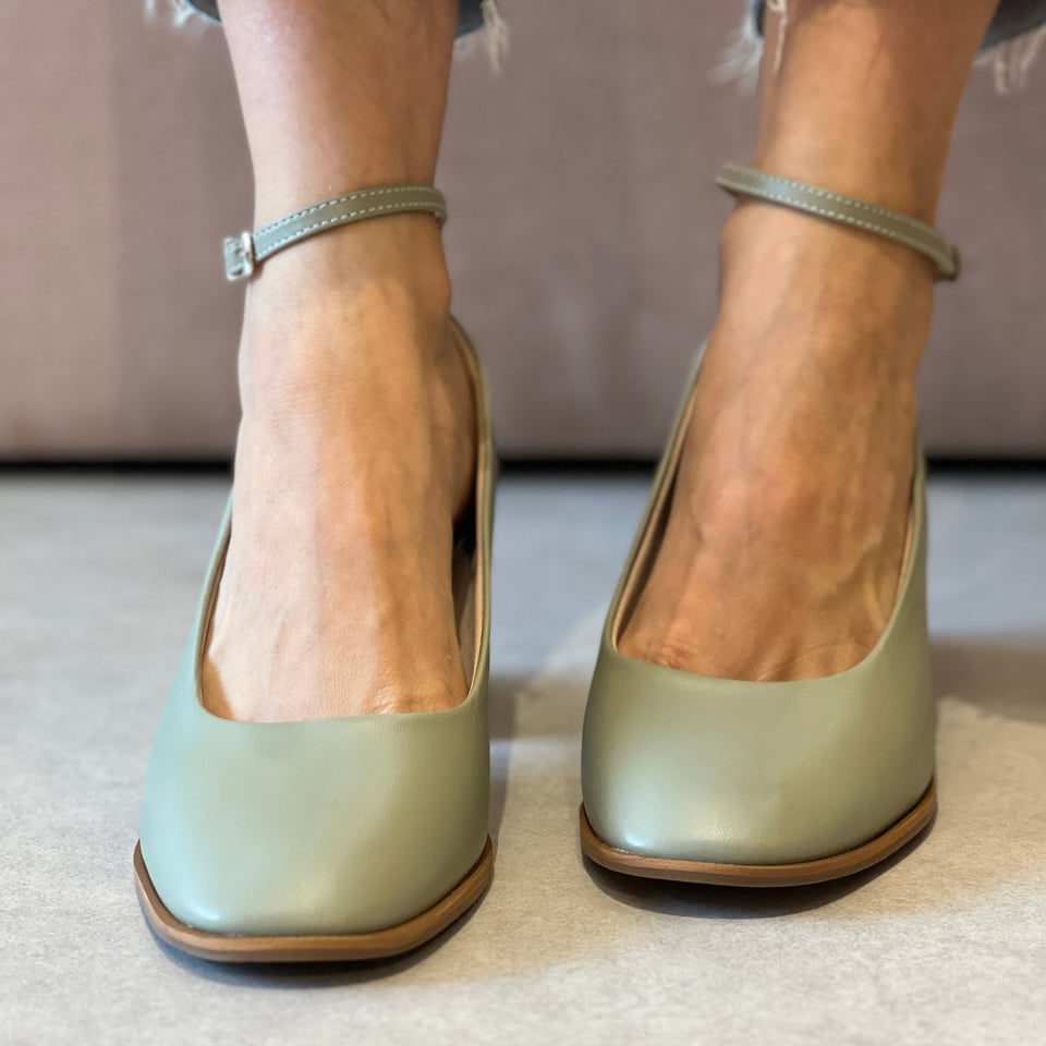 Scarpin Rosana 5 Oliva