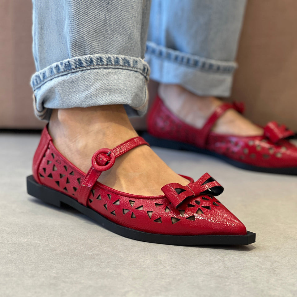 Sapatilha Fran Sap Vermelho