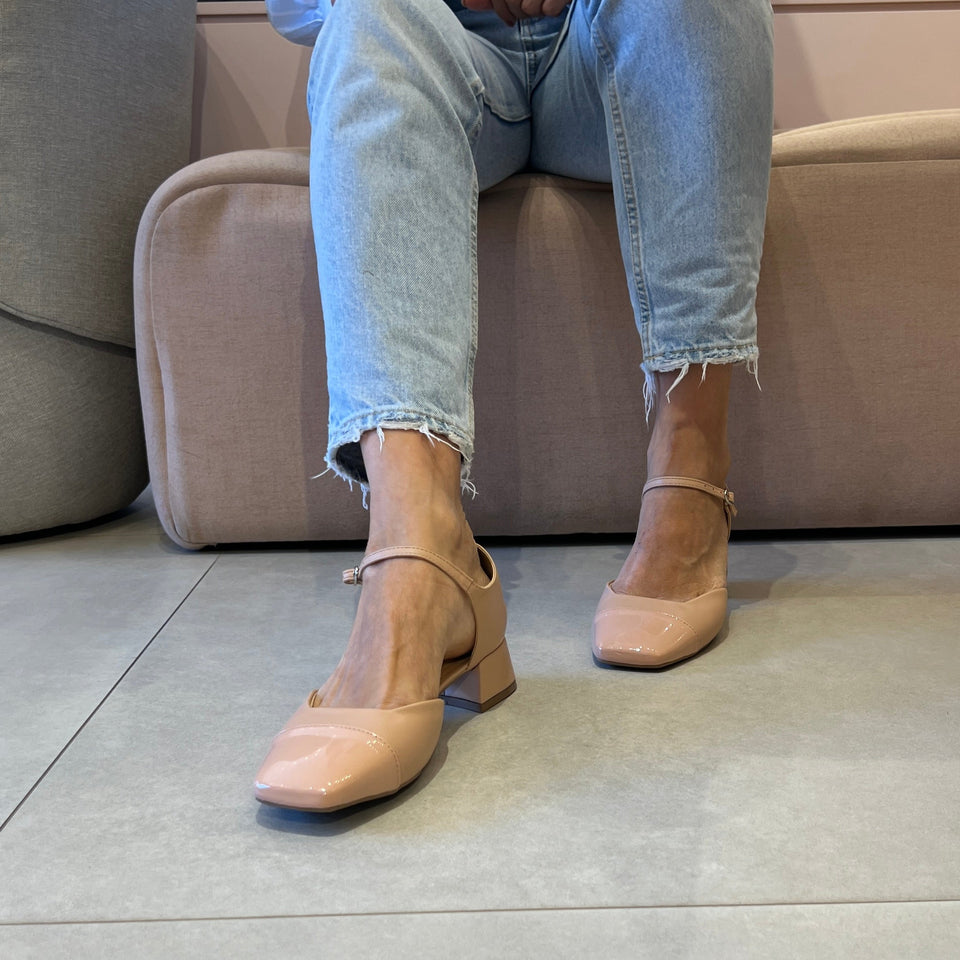 Scarpin Lorena Nude