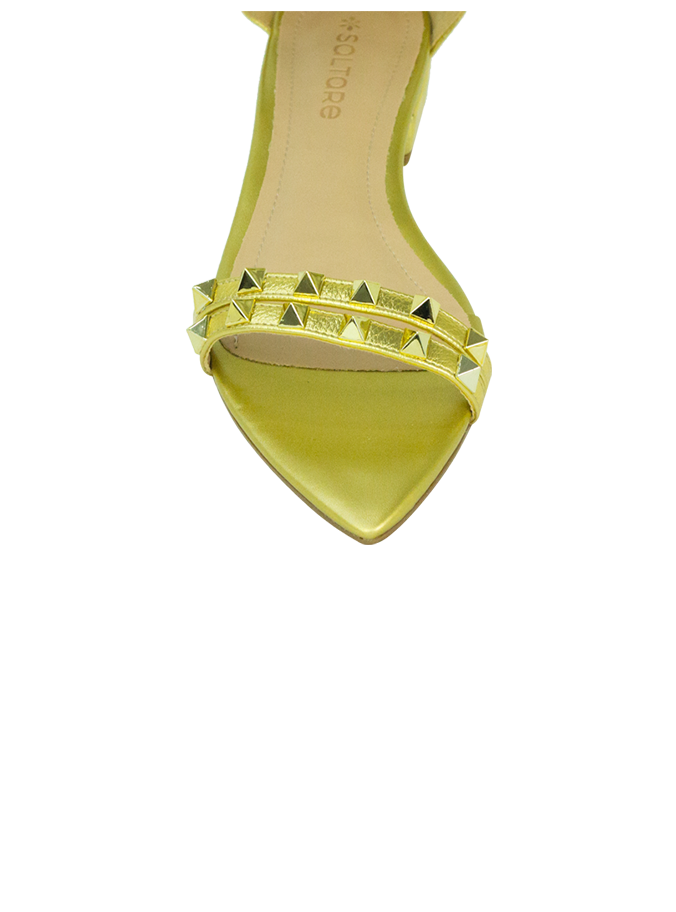Rasteiras Catarina Flat New Dourado