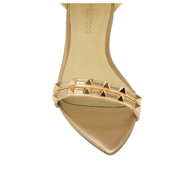 Rasteiras Catarina Flat New Cobre