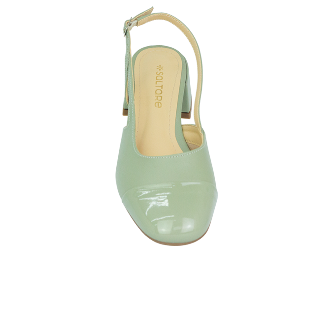 Scarpin Vonda Low Oliva