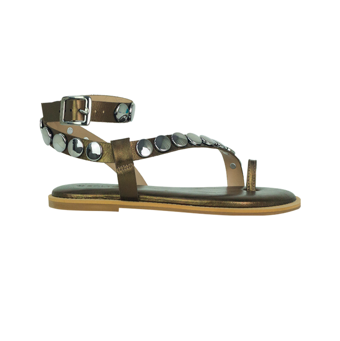 Rasteiras Zelia Bronze