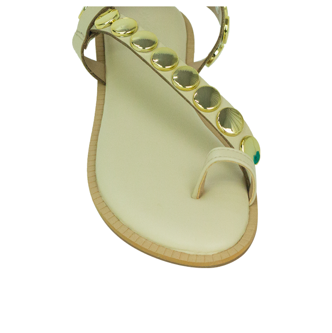 Rasteiras Zelia Off White